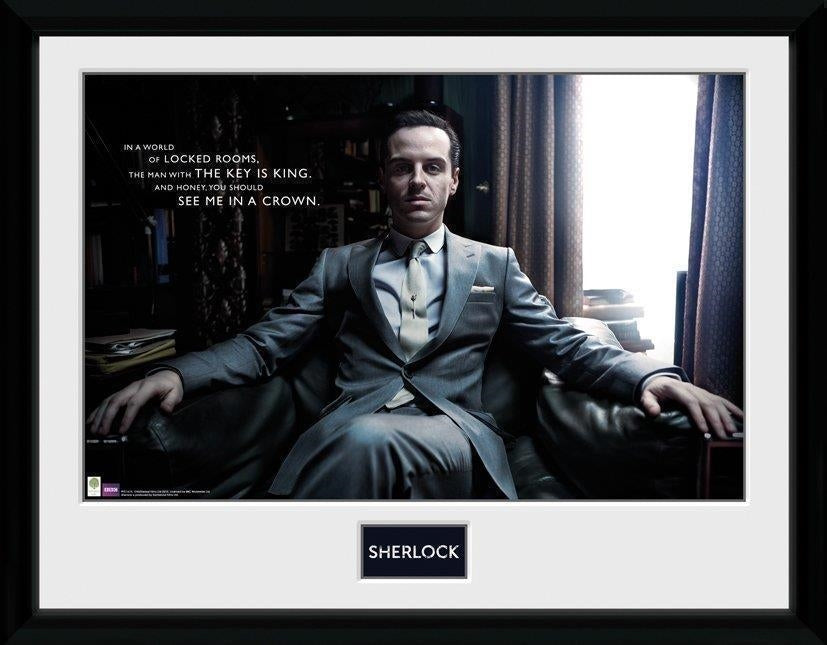 Sherlock: Moriarty Chair (Stampa In Cornice 30x40cm)