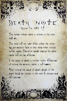 Death Note: GB Eye - Rules (Poster Maxi 61x91,5 Cm)