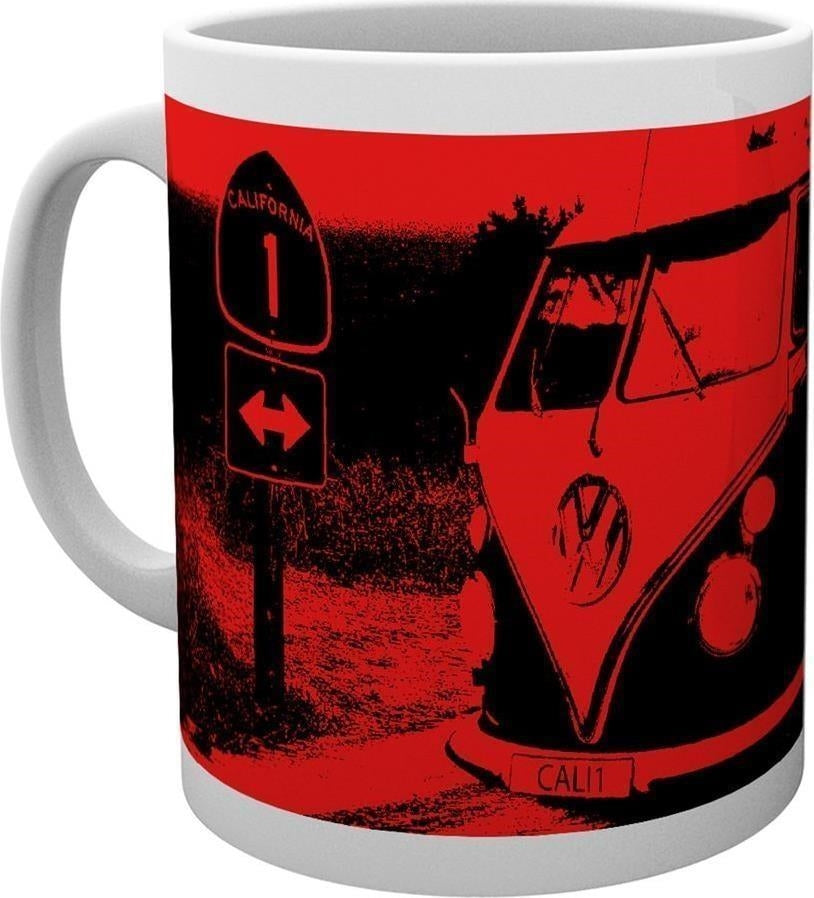 Vw Camper: California Red (Tazza)