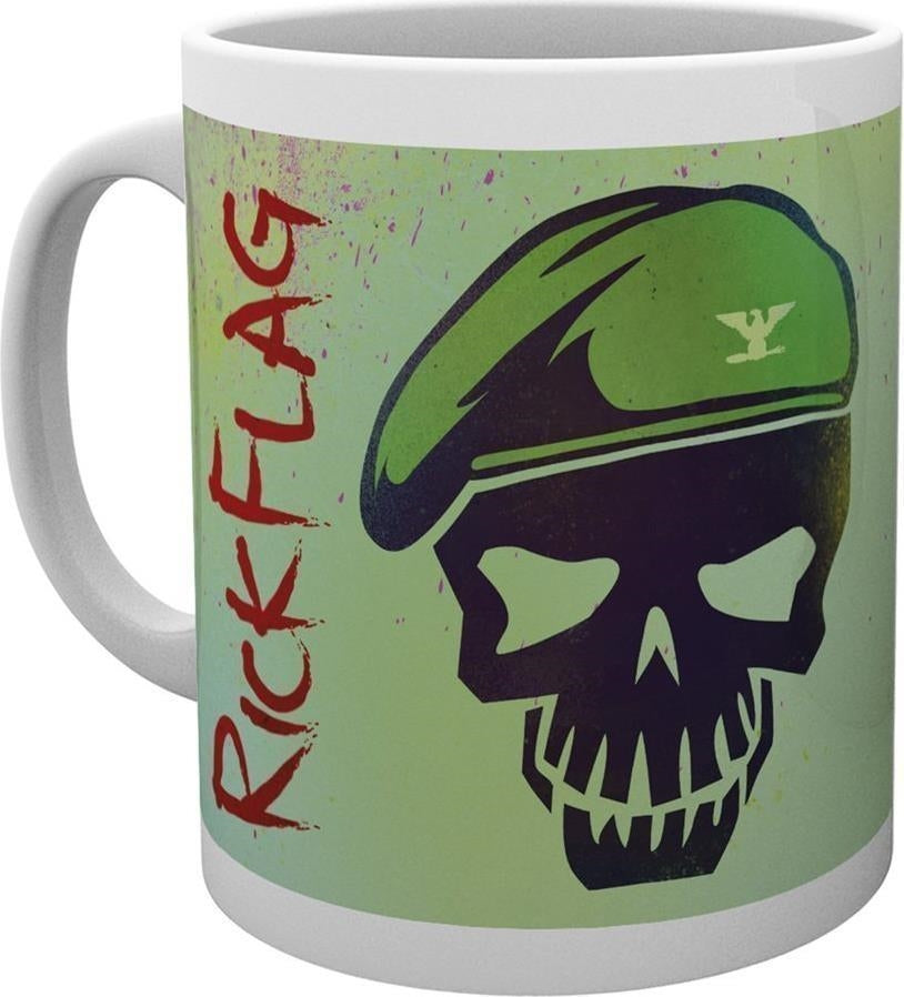 Dc Comics: Suicide Squad - Flag Skull (Tazza)