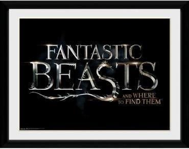 Fantastic Beasts: Logo (Stampa In Cornice 30x40 Cm)