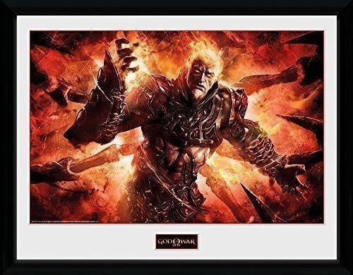 God Of War: Ares (Stampa In Cornice 30x40 Cm)