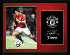 Manchester United: Mamphis 16/17 (Stampa In Cornice 30x40 Cm)