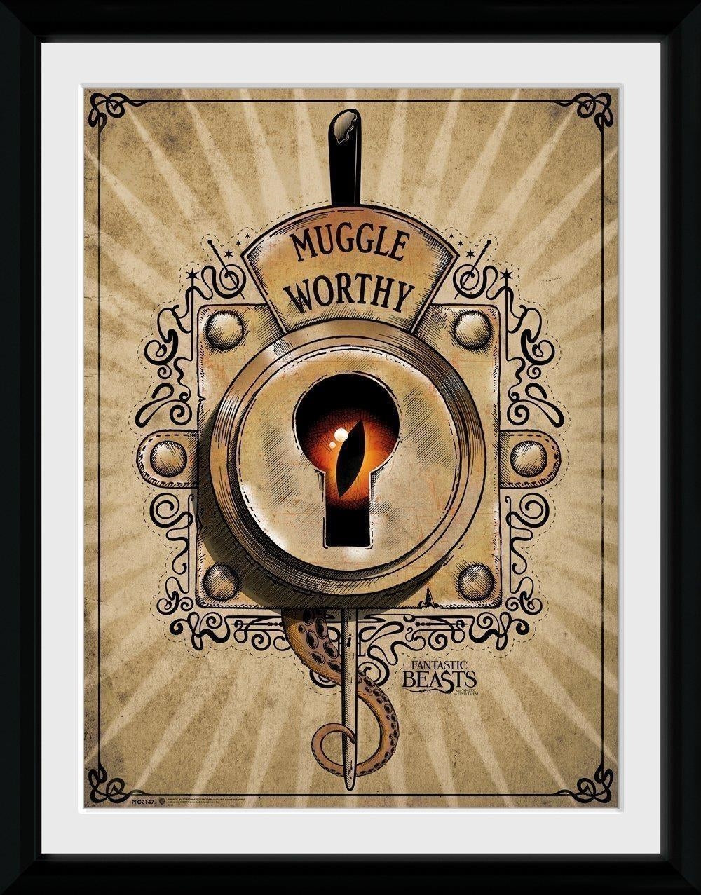 Fantastic Beasts: Muggle Worthy (Stampa In Cornice 30x40 Cm)