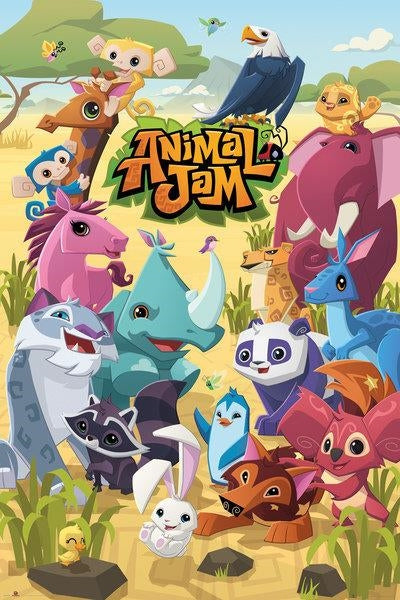 Animal Jam: Group (Poster Maxi 61x91,5 Cm)