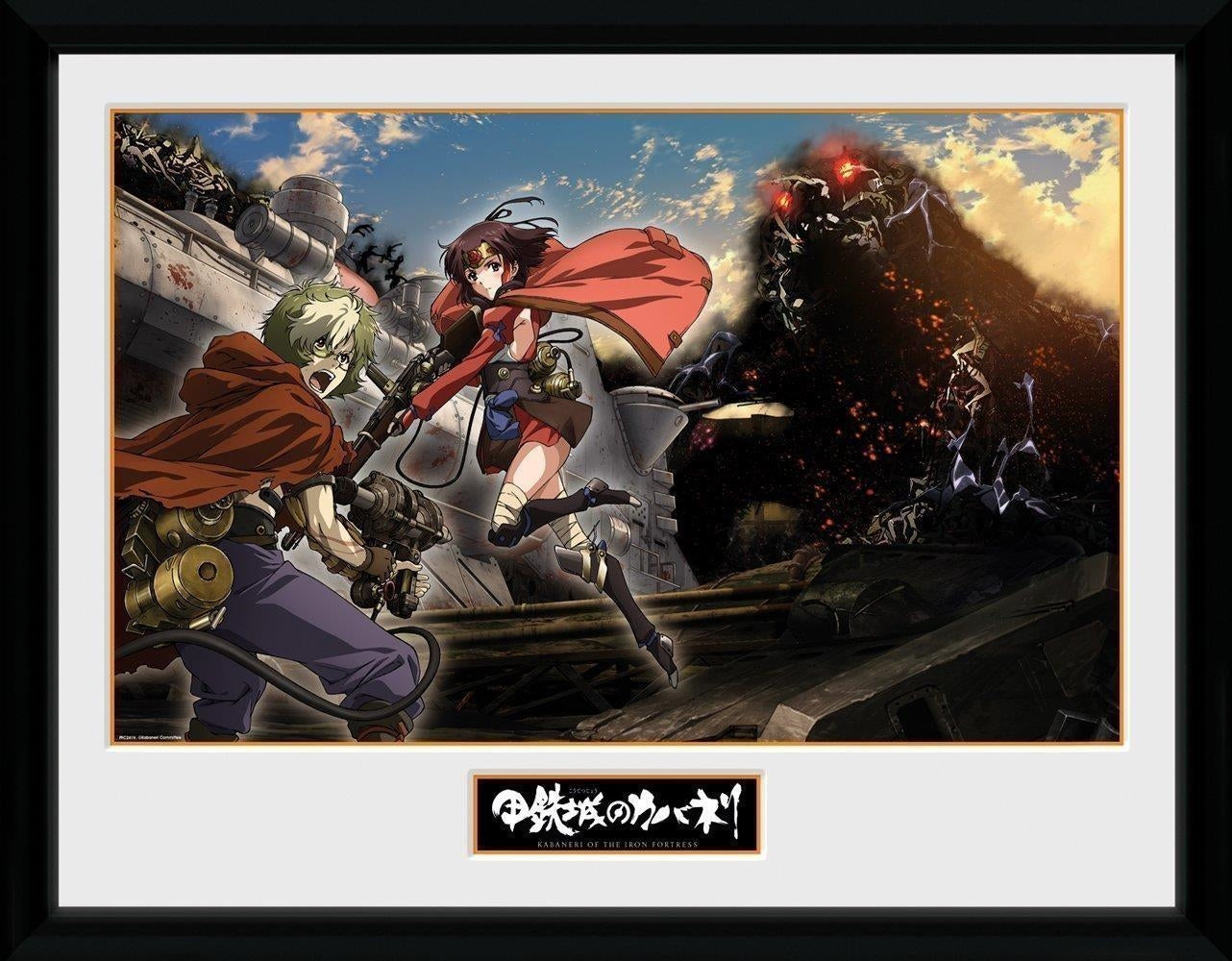 Kabaneri Of The Iron Fortress: Landscape (Stampa In Cornice 30x40 Cm)