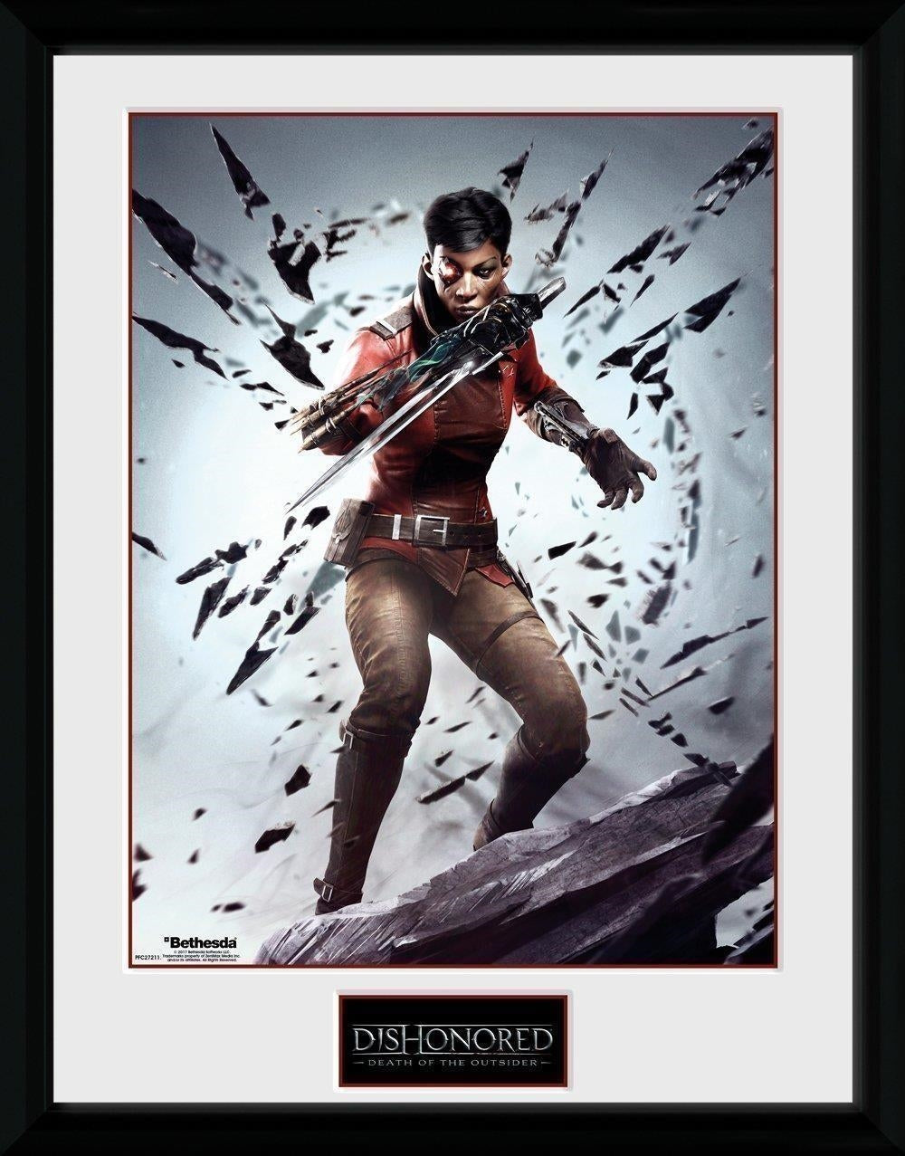 Dishonored: Death Of The Outside Cover (Stampa In Cornice 30x40)