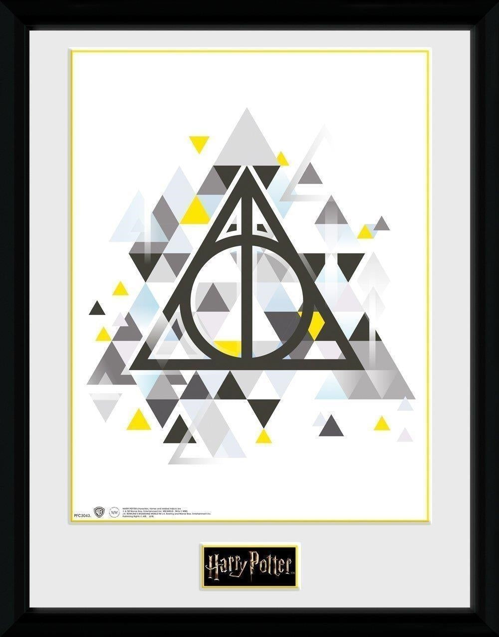Harry Potter: Deathly Pixels (Stampa In Cornice 30x40cm)