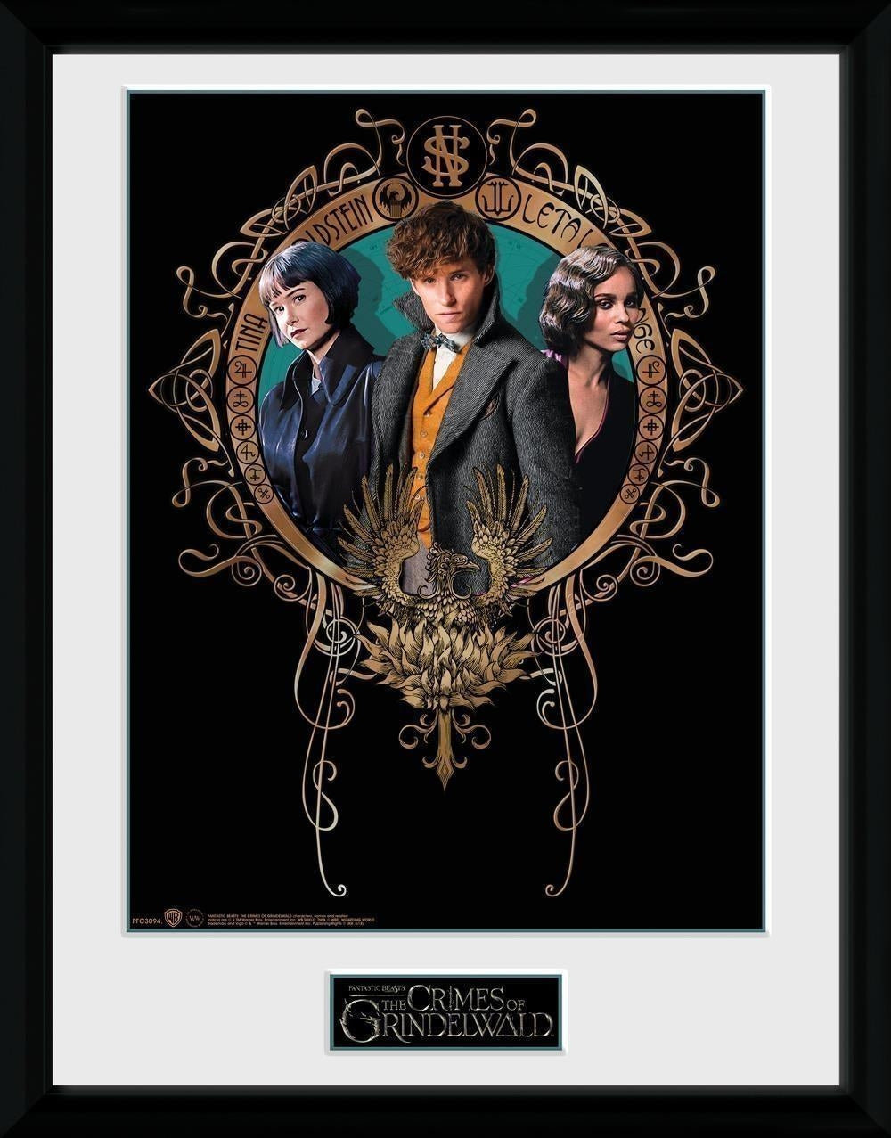 Fantastic Beasts 2: Trio (Stampa In Cornice 30x40cm)