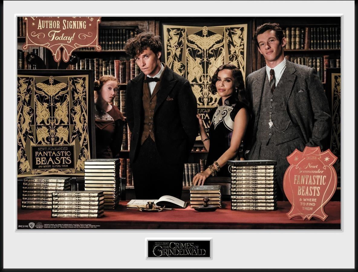Fantastic Beasts 2: Book Signing (Stampa In Cornice 30x40cm)