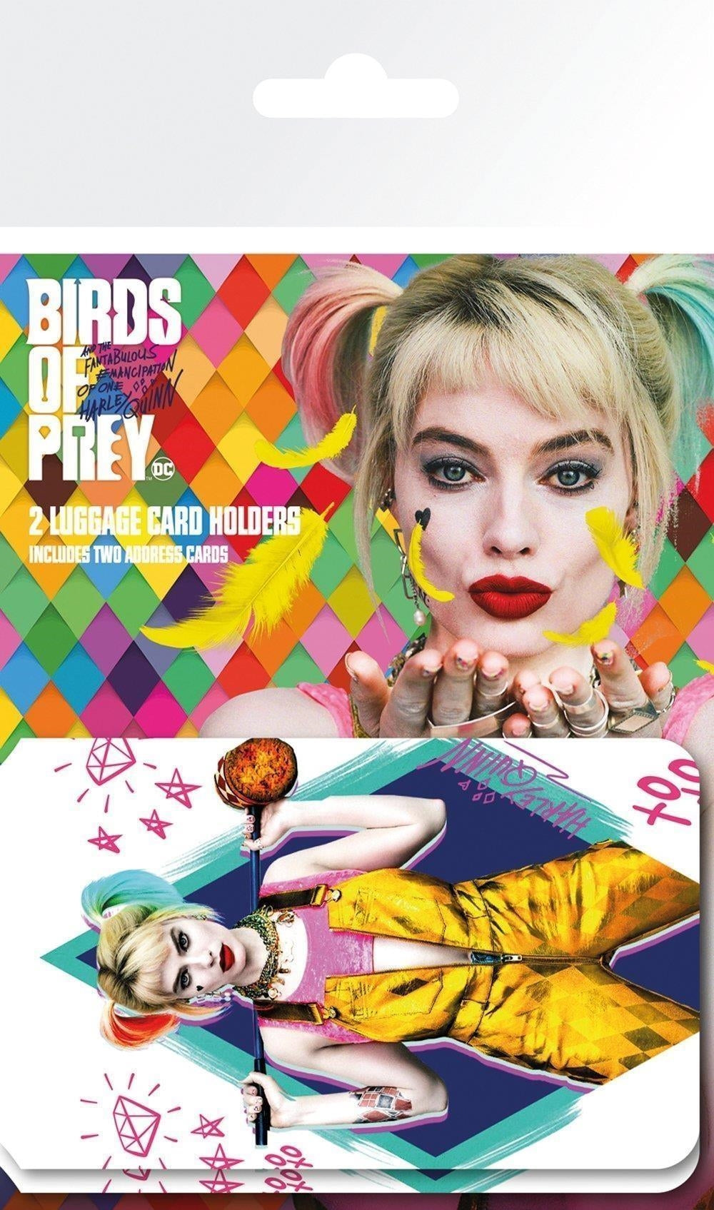 Dc Comics: Birds Of Prey - Gb Eye - Harley Quinn (Targhetta Per Valigia)