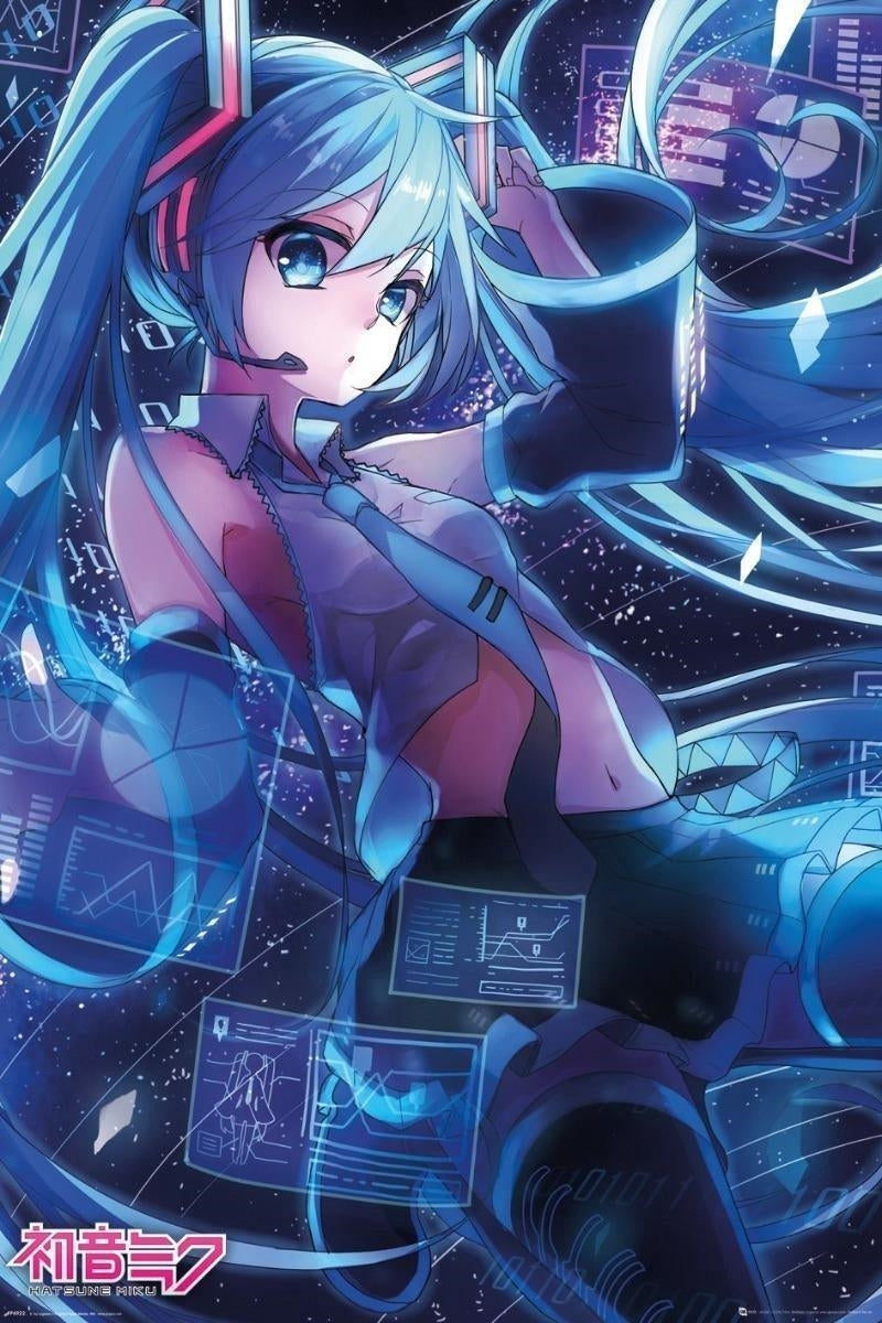 Hatsune Miku: GB Eye - Screen (Poster 91,5X61 Cm)