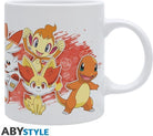 Pokemon: ABYstyle - Fire Starters White (Mug 320Ml / Tazza)