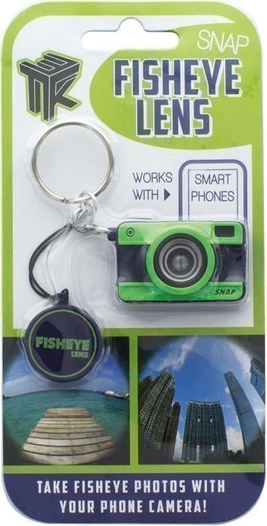 Paladone: T3k - Snap Fisheye Lens (Lente Fotografica Per Smartphone)