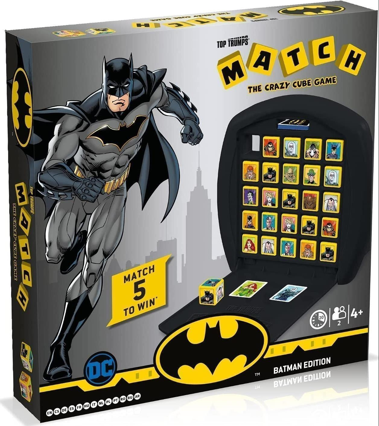 Dc Comics: Winning Moves - Batman Top Trumps Match