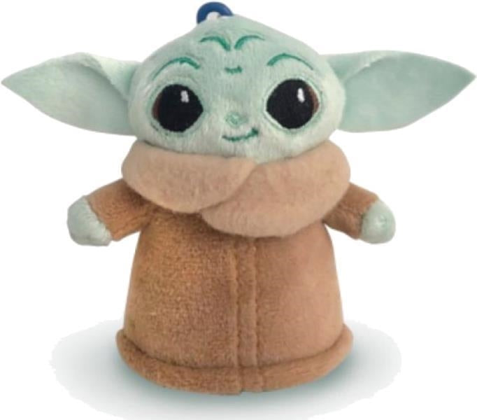 Star Wars: Baby Yoda Mandalorian Buddies Portachiavi Peluche 9Cm Con Bagclip (Assortimento)