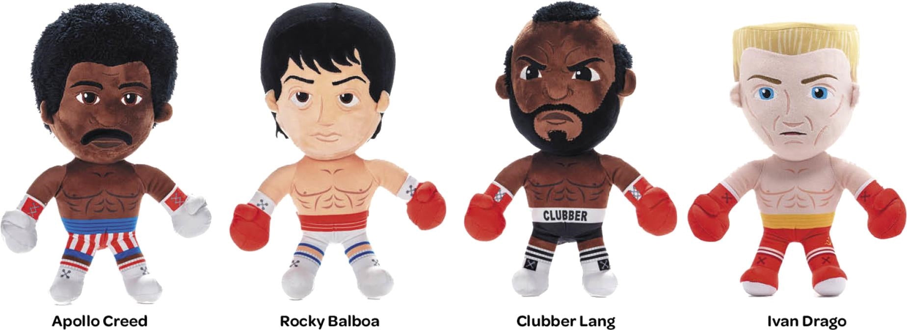 Rocky: Joy Toy - Peluche 30 Cm  4 Personaggi Assortiti