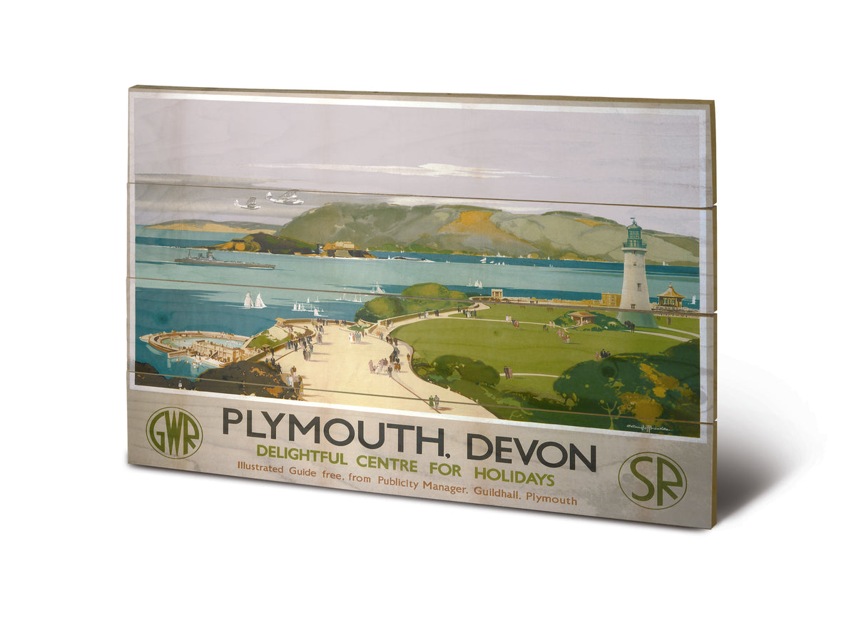 Pyramid: Plymouth - 3 (Stampa Su Legno 59X40Cm)