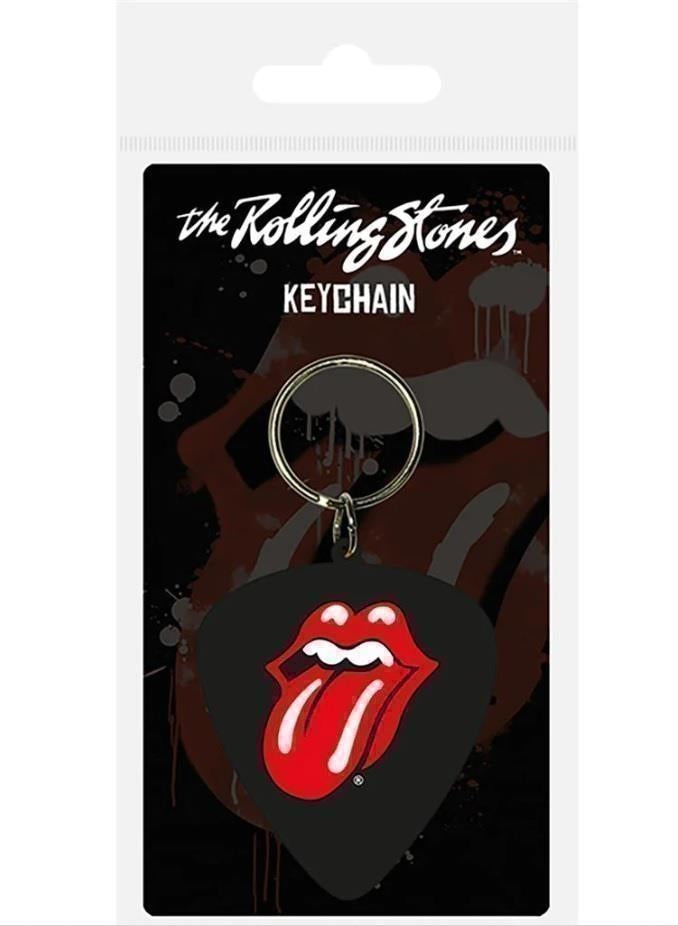 Rolling Stones (The): Pyramid - Plectrum (Rubber Keychain / Portachiavi Gomma)