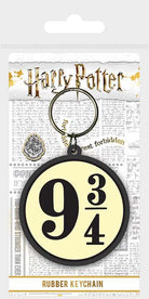 Harry Potter: Pyramid - 9 And Three Quarters (Rubber Keychain / Portachiavi Gomma)