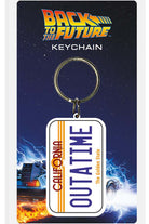 Back To The Future: Pyramid - License Plate (Rubber Keychain / Portachiavi Gomma)