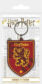 Harry Potter: Pyramid - Gryffindor (Rubber Keychain / Portachiavi Gomma)