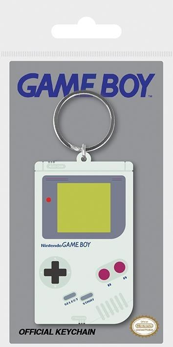 Nintendo: Pyramid - Gameboy (Rubber Keychain / Portachiavi Gomma)