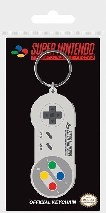 Nintendo: Pyramid - Snes Controller (Rubber Keychain / Portachiavi Gomma)