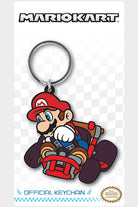 Nintendo: Pyramid - Super Mario - Mario Drift (Rubber Keychain / Portachiavi Gomma)