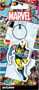 Marvel Comics (Wolverine) Rubber Keychain