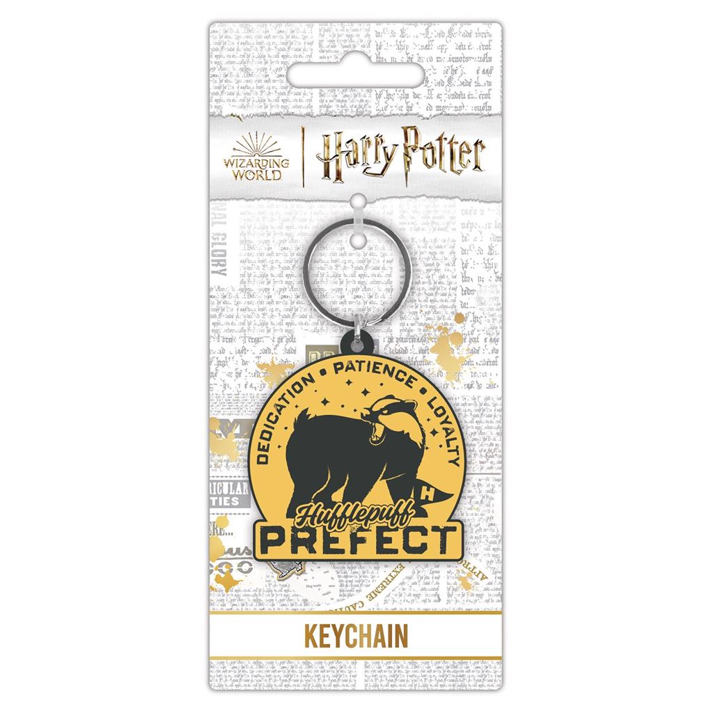 Harry Potter (Clubhouse- Hufflepuff) Pvc Keychain