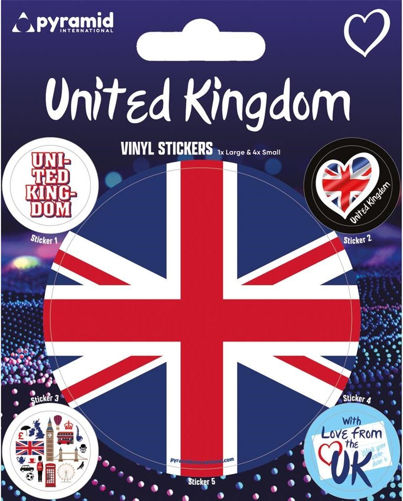 Union Flag Vinyl Sticker