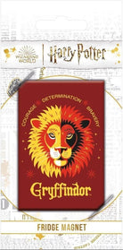 Harry Potter: Pyramid - Gryffindor (Fridge Magnet / Calamita)