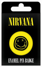 Nirvana: Pyramid - Smiley (Enamel Pin Badge / Spilla Smaltata)