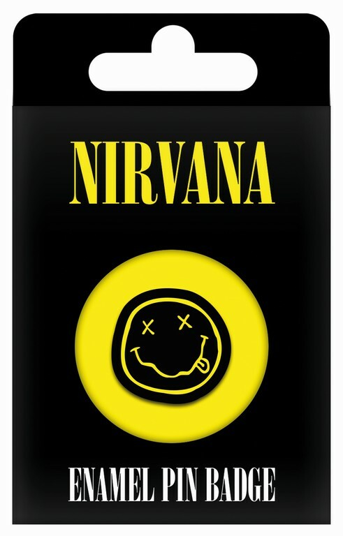 Nirvana: Pyramid - Smiley (Enamel Pin Badge / Spilla Smaltata)