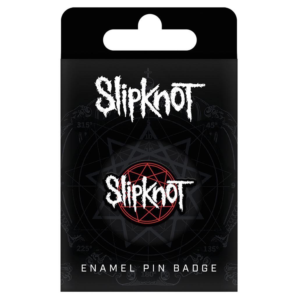 Slipknot: Logo Enamel Pin Badge (Spilla Smaltata)