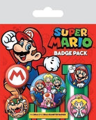 Nintendo: Pyramid - Super Mario (Pin Badge Pack / Set Spille)