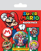 Nintendo: Pyramid - Super Mario (Pin Badge Pack / Set Spille)