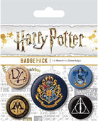 Harry Potter: Pyramid - Hogwarts (Pin Badge Pack / Set Spille)
