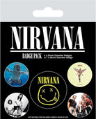 Nirvana: Pyramid - Iconic (Pin Badge Pack)