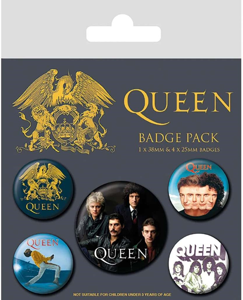 Queen: Pyramid - Classic (Pin Badge Pack)