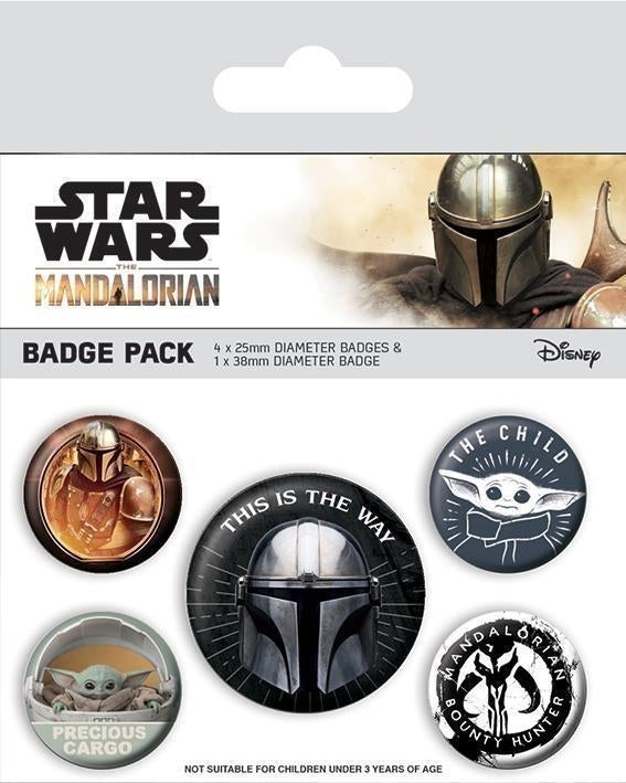 Star Wars: Pyramid - The Mandalorian - This Is The Way (Pin Badge Pack)