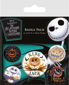 Disney: Pyramid - The Nightmare Before Christmas - Colourful Shadows (Badge Pack)