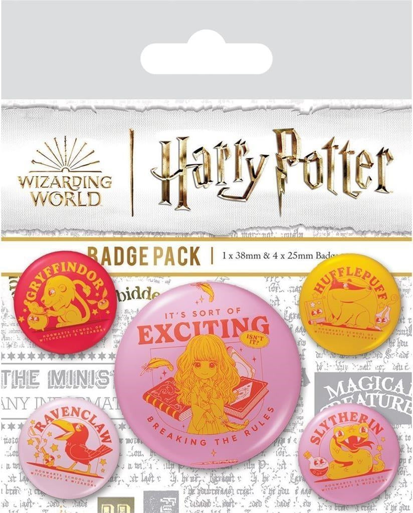 Harry Potter (Witty Witchcraft) Badge Pack