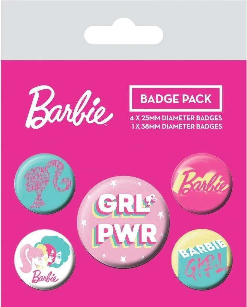 Barbie (Grl Pwr) Badge Pack