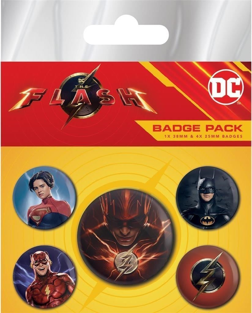 Dc Comics: Pyramid - The Flash (Multiverse) Badge Pack