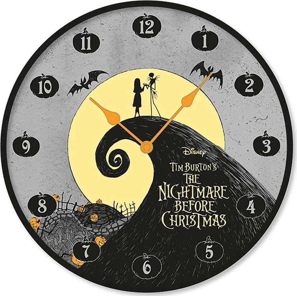 Disney: Pyramid - The Nightmare Before Christmas - Jack & Sally 10 (Wall Clock / Orologio Da Muro)
