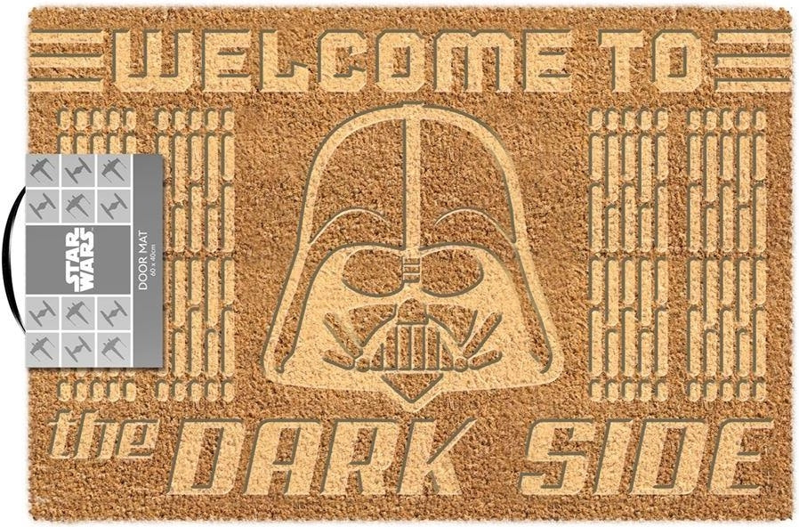 Star Wars (Welcome To The Darkside) Embossed Coir Doormat