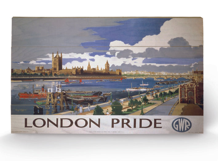 Pyramid: London - 11 (Stampa Su Legno 76X45Cm)