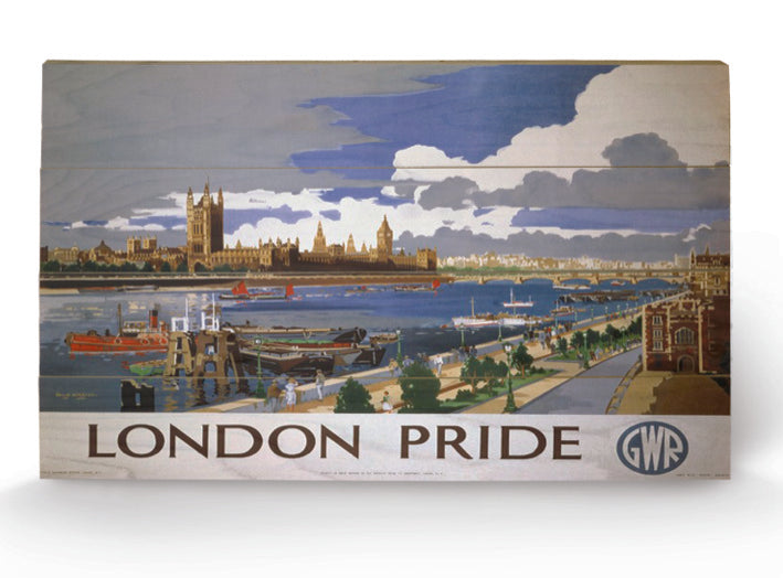 Pyramid: London - 11 (Stampa Su Legno 76X45Cm)